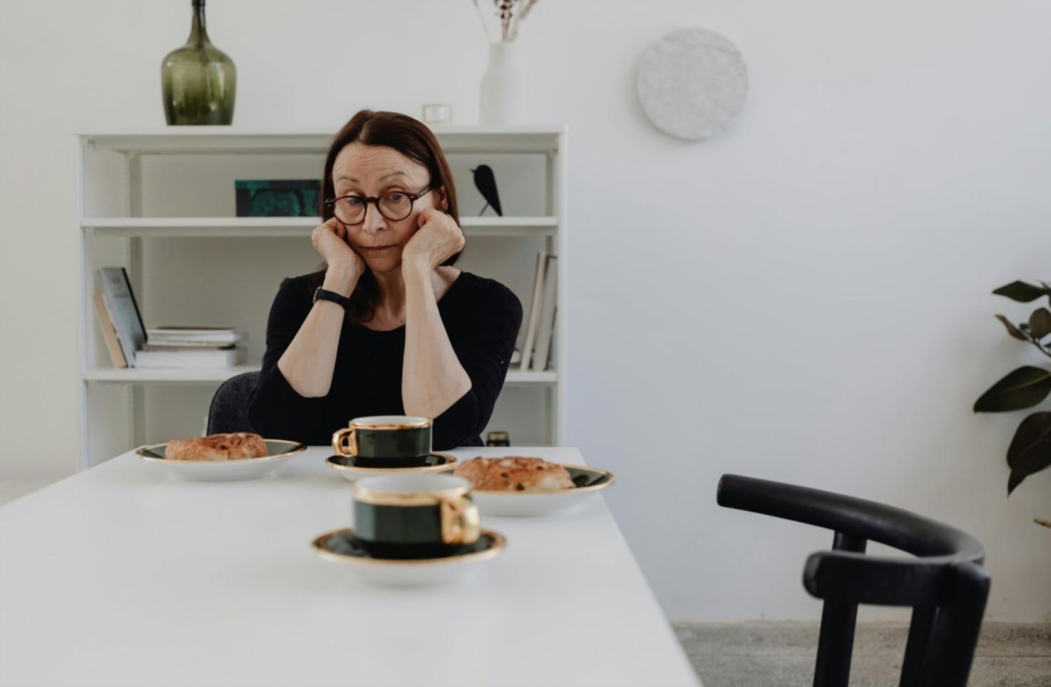 Professional environment where families discuss care arrangements in comfortable setting